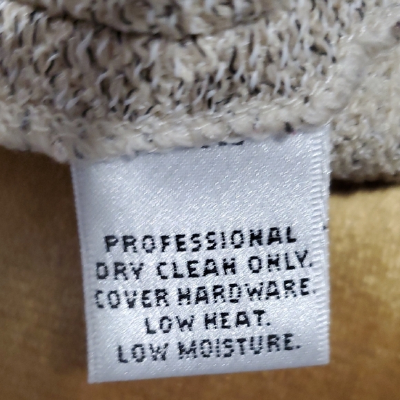 St. John Beige Textured Jacket Sz 12 - Picture 14 of 17